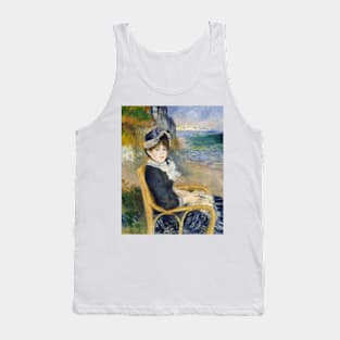 By the Seashore by Auguste Renoir Tank Top